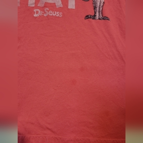 Vintage Dr. Seuss t-shirt red The Cat in the Hat graphic t - Picture 8 of 8